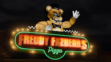 "Five Nights At Freddy's" Letrero Recreada por Axel DC